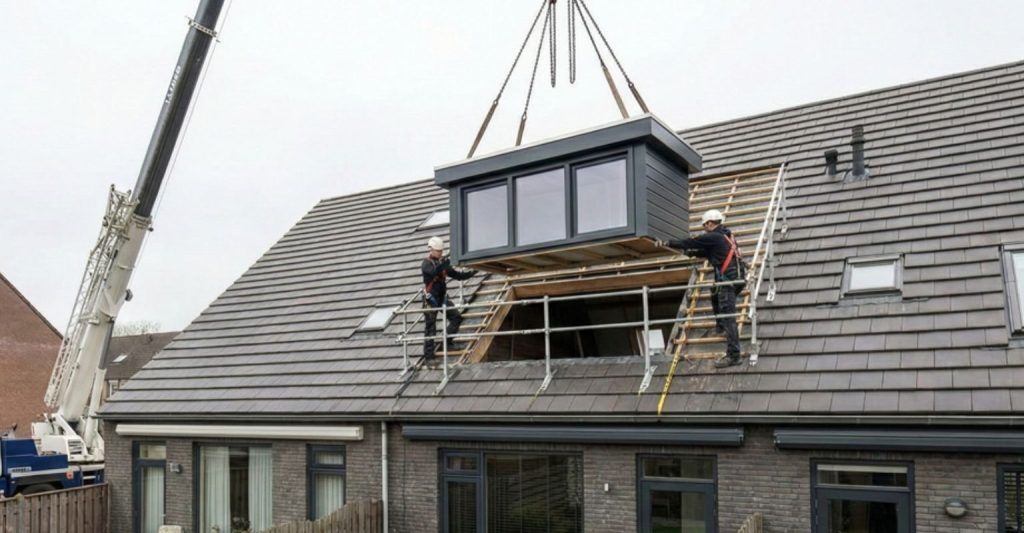 Dakkapel in Beverwijk - Prefab dakkapel